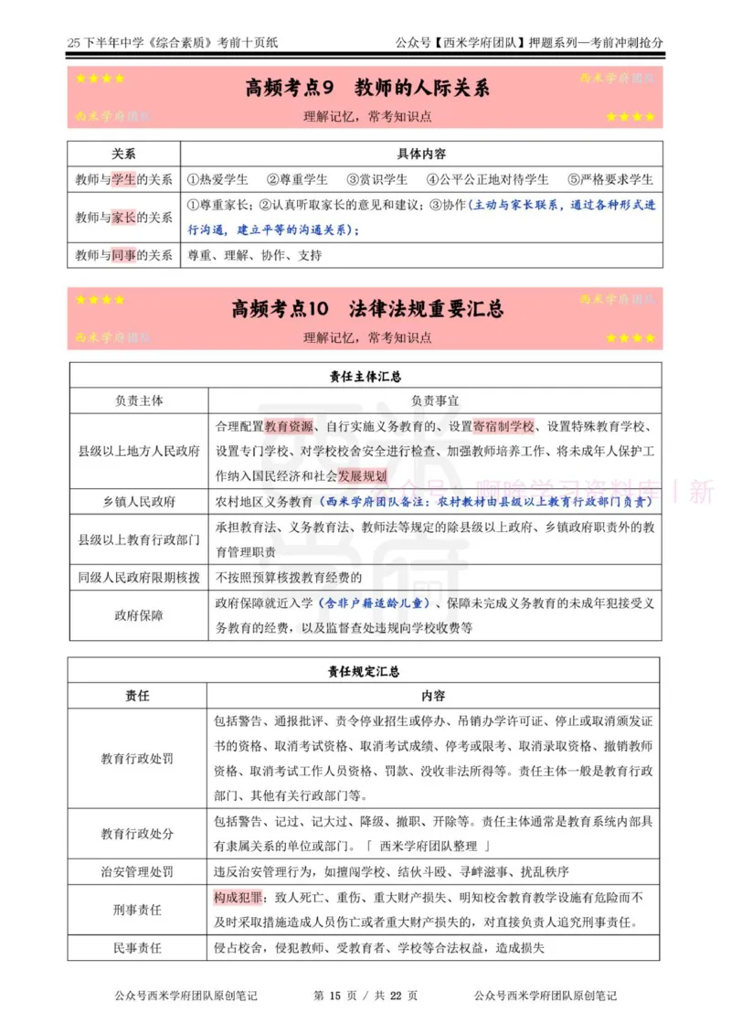 25下中学-综合素质-考前十页纸_4-教培资料-26年最新资料-同步更新_初中高中教资_2025下中学教资笔试_中学冲刺急救包_中学.考前十页纸