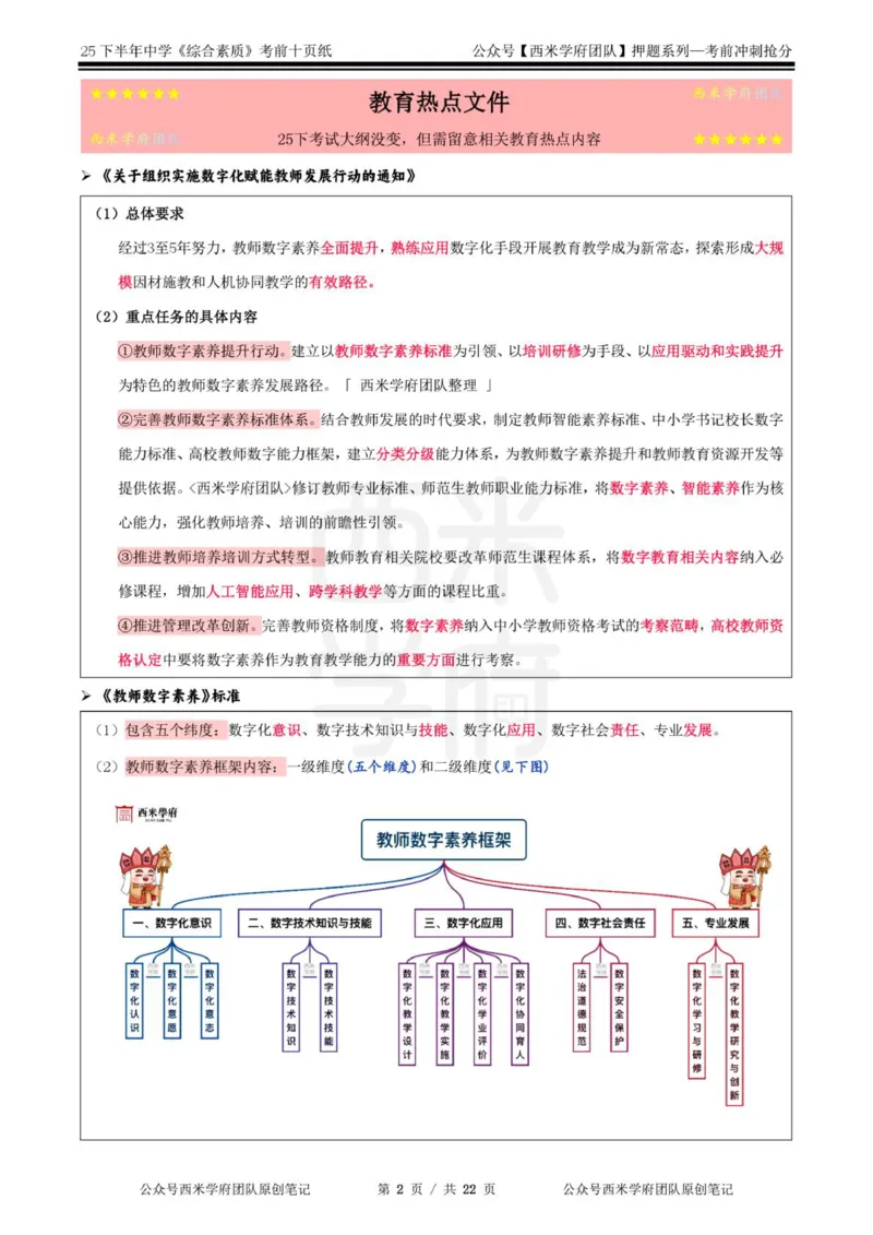 25下中学-综合素质-考前十页纸_4-教培资料-26年最新资料-同步更新_初中高中教资_2025下中学教资笔试_中学冲刺急救包_中学.考前十页纸