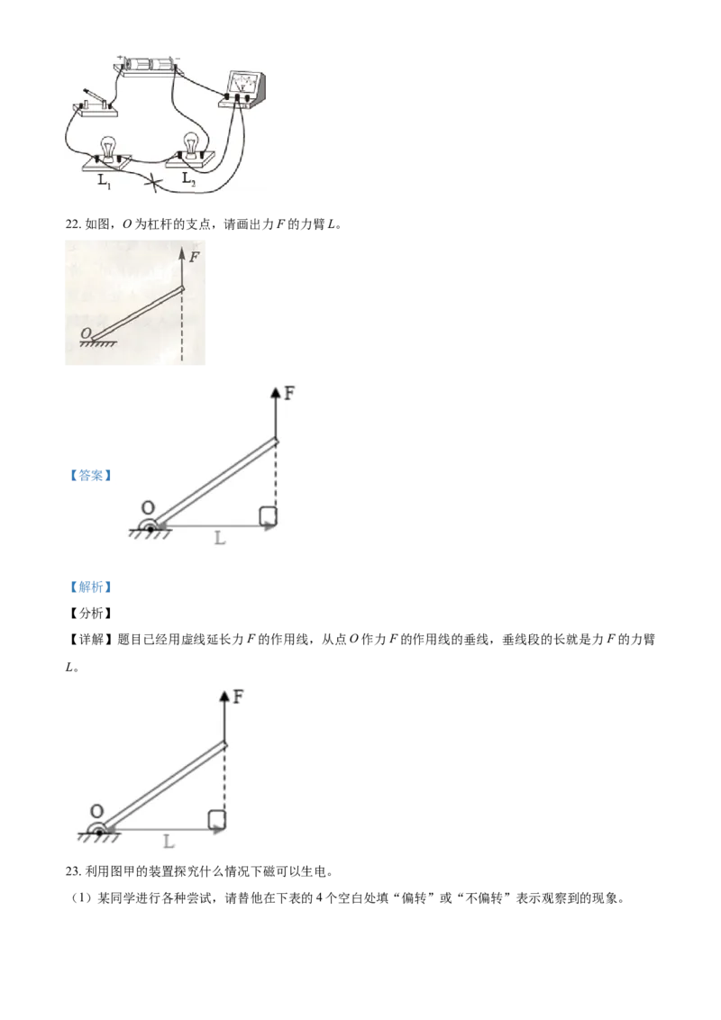 2015年广西柳州市中考物理试题（解析）_中考真题_4.物理中考真题2015-2024年_地区卷_广西省_柳州中考物理10-22