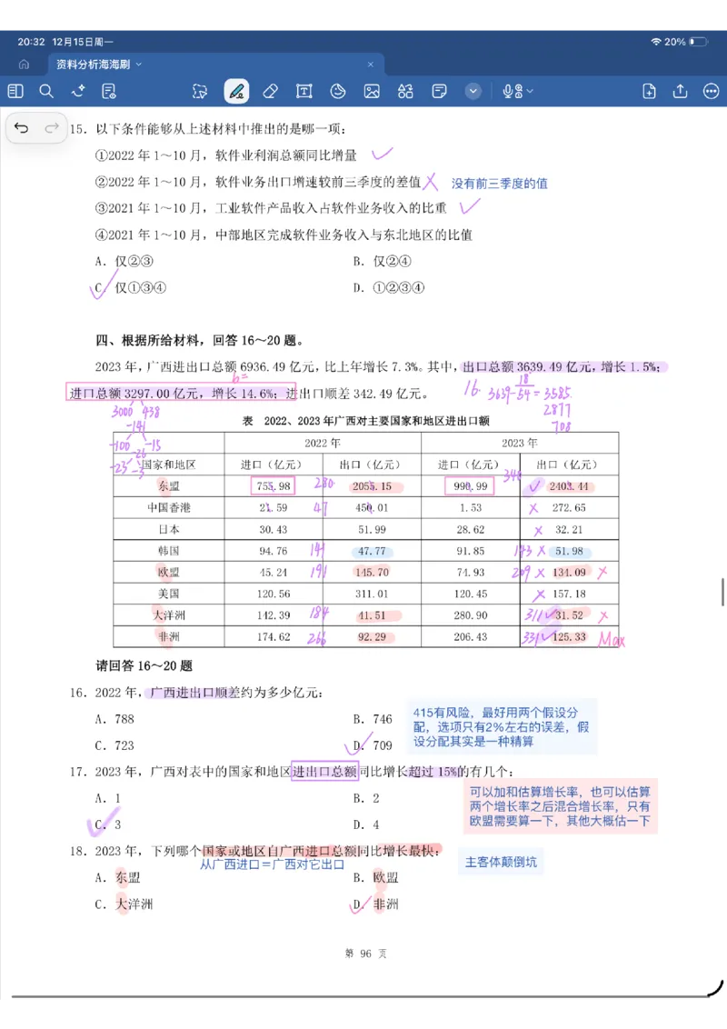海海刷资料分析套题5-6（花生思路版）_2026考公资料_（01）花生十三_04刷题班2026年省考四海行测2000题海海刷(1)_01.资料分析刷题_专项笔记_花生思路版