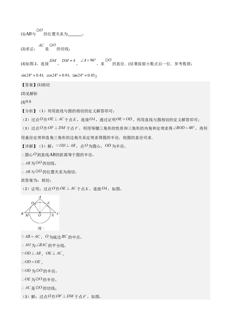 难点与解题模型11与角平分线、中点有关问题（5大热考题型）（解析版）_2数学总复习_2025中考复习资料_2025年中考数学一轮知识梳理