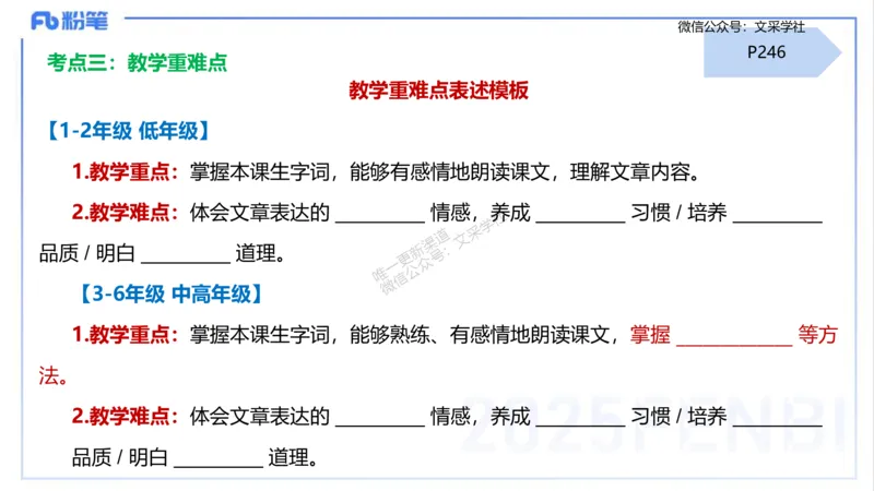 25上主观题突破3-教学设计（语文）-于海亦_4-教培资料-26年最新资料-同步更新_小学教资_022025上FB小学系统班_0225上-教育知识与能力_3.主观题突破_讲义