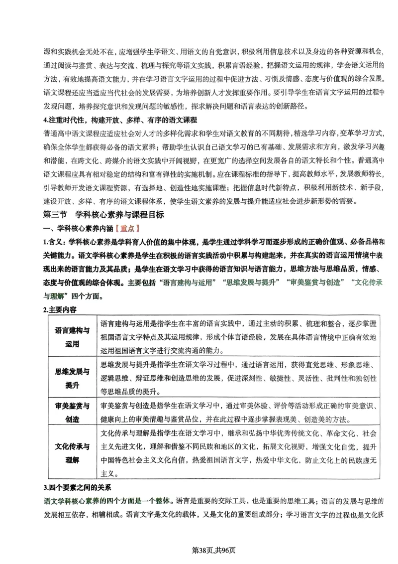 上岸熊高中语文学科知识学霸笔记_4-教培资料-26年最新资料-同步更新_初中高中教资_03科三专项（进去保存报考的学科即可）_01科目三FB网课、三色速记手册、知识点导图等推荐