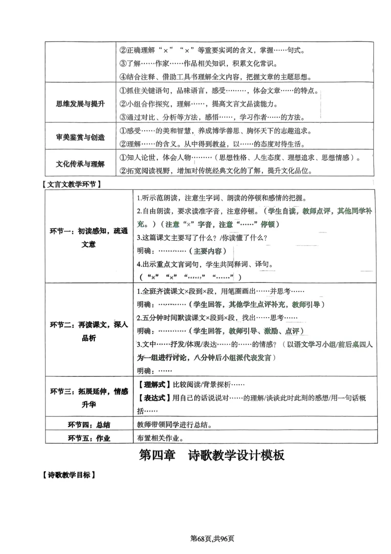 上岸熊高中语文学科知识学霸笔记_4-教培资料-26年最新资料-同步更新_初中高中教资_03科三专项（进去保存报考的学科即可）_01科目三FB网课、三色速记手册、知识点导图等推荐