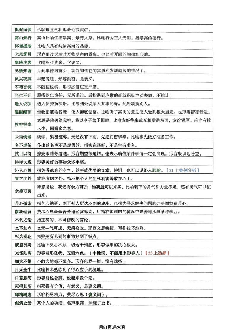 上岸熊高中语文学科知识学霸笔记_4-教培资料-26年最新资料-同步更新_初中高中教资_03科三专项（进去保存报考的学科即可）_01科目三FB网课、三色速记手册、知识点导图等推荐