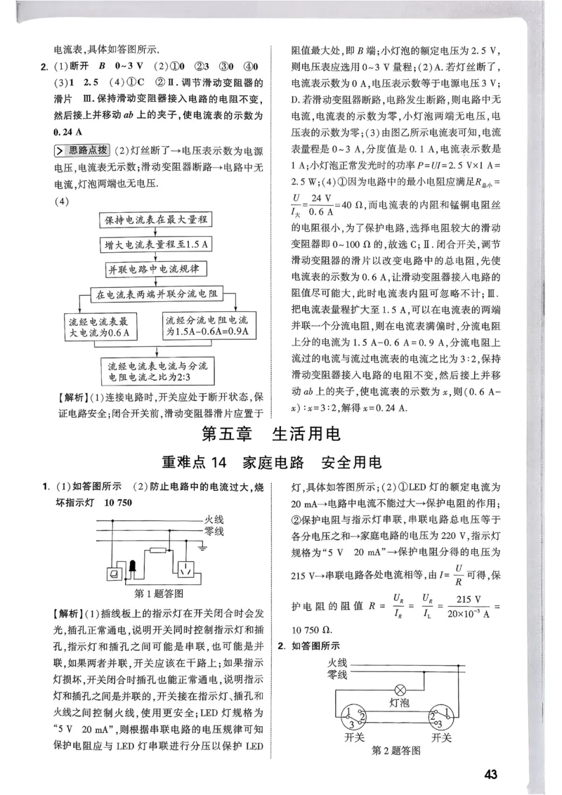 2026《尖子生每日一题》物理9+中考解析册_2026万唯系列预习复习_2026版初中《万唯尖子生》每日一题9年级（中考物理）