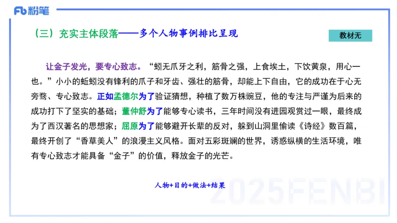 中学科目一写作训练2&mdash;&mdash;艺楠_4-教培资料-26年最新资料-同步更新_初中高中教资_2025下中学教资笔试_012025下系统课-综合素质（科一网课完结）_三、写作突破_讲义