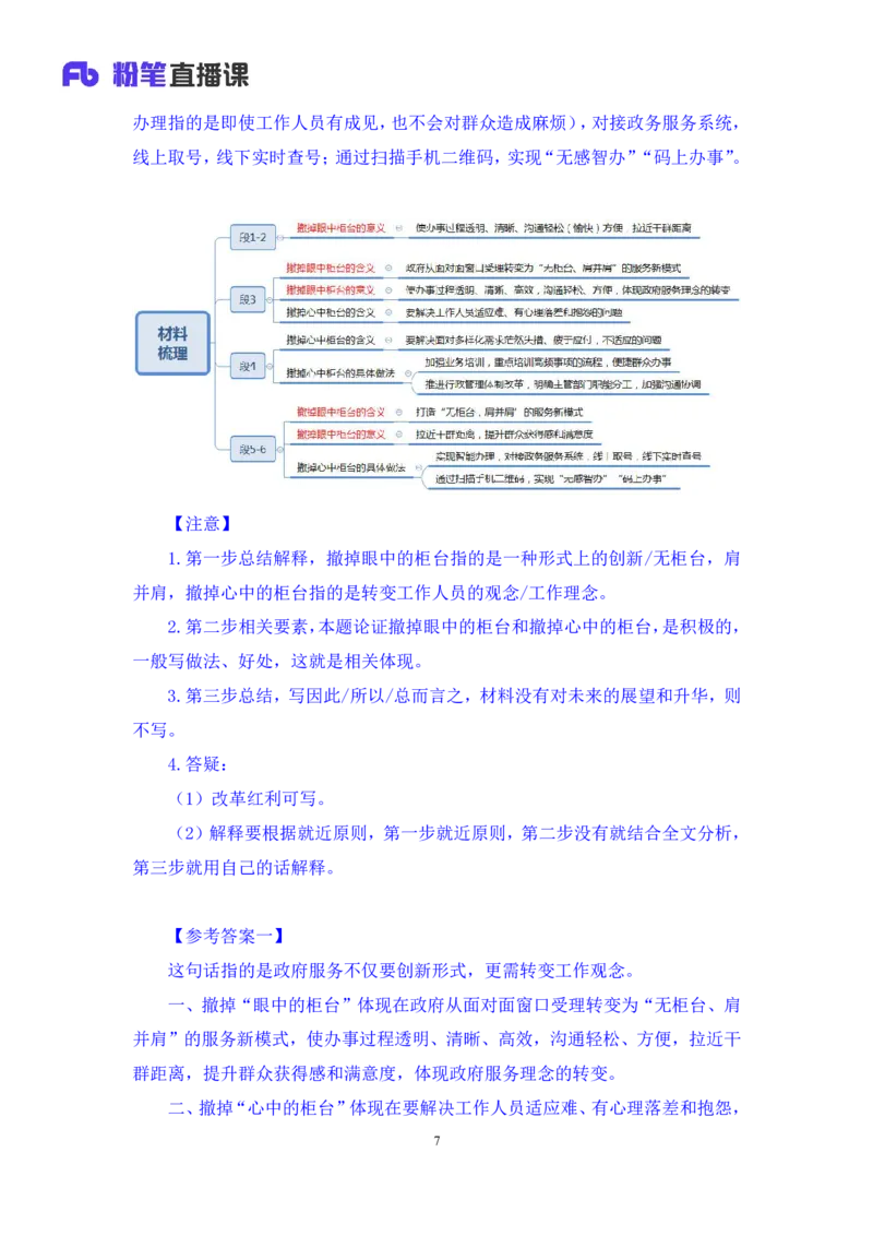 申论助教笔记7_2026考公资料_（10）粉笔_2026年国考980系统班FB_3.精讲讲练（55节）_6.申论-王韵博、李梦圆_助教笔记