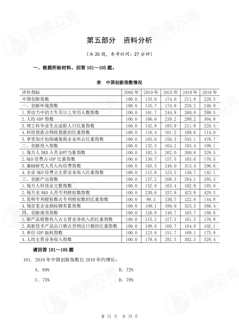 （1）四海25上行测考前冲刺练习_2026考公资料_花生十三合集_套题班2025花生行测+飞扬申论套题⭐⭐_行测套题2025省考花生十三套题二期_考前信心卷题本+答案+视频