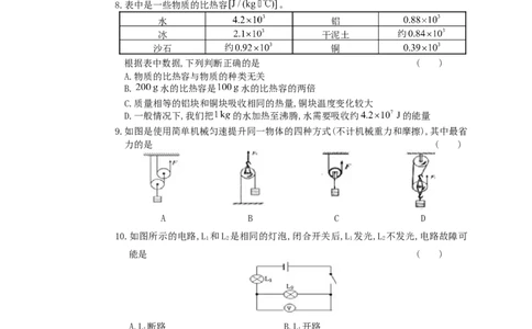 2016年四川省眉山市中考物理真题及答案_中考真题_4.物理中考真题2015-2024年_地区卷_四川省_四川眉山物理15-21