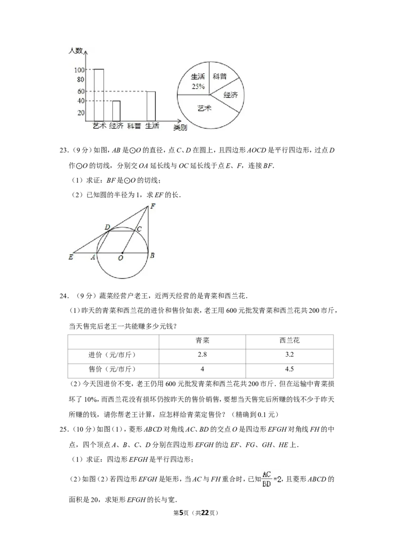 2016年广西北海市中考数学试卷_中考真题_2.数学中考真题2015-2024年_地区卷_广西省_广西北海数学2014-2021