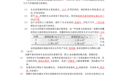 2010年高考生物试卷（广东）（解析卷）_1.高考2025全国各省真题+答案_01.2008-2024全国高考真题（按省份分类）_4.广东_2008-2024&middot;（广东）生物高考真题