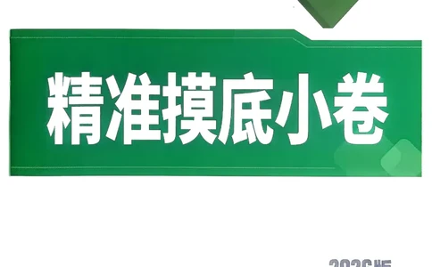 2026《中考真题分类与新考法》语文精准摸底小卷_2026万唯系列预习复习_2026版初中《万唯》中考真题分类与新考法（语数外物历道生）