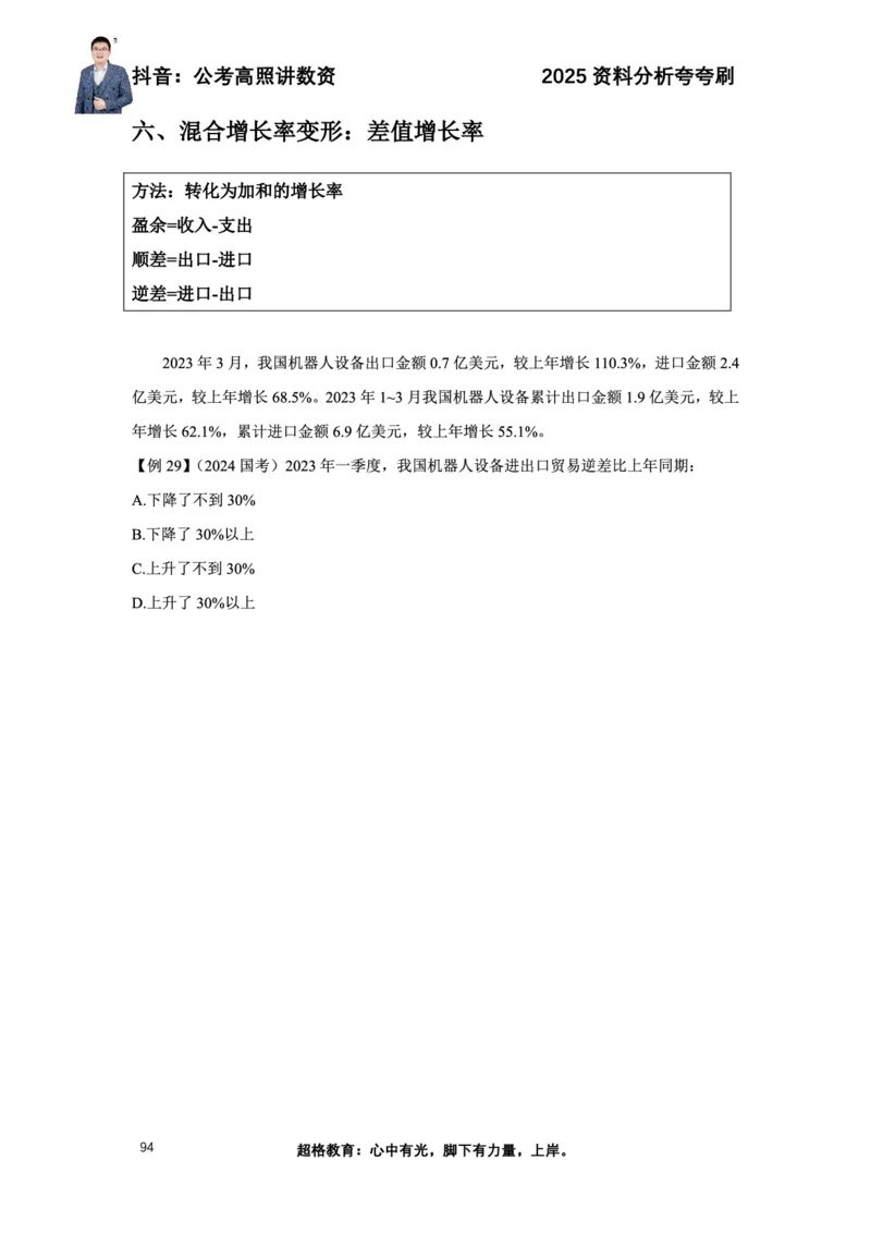 2025高照资料分析夸夸刷电子版讲义_2026考公资料_超格合集_数资高照合集_资料分析高照合集⭐⭐⭐_夸夸刷2025高照资料分析题型夸夸刷_讲义