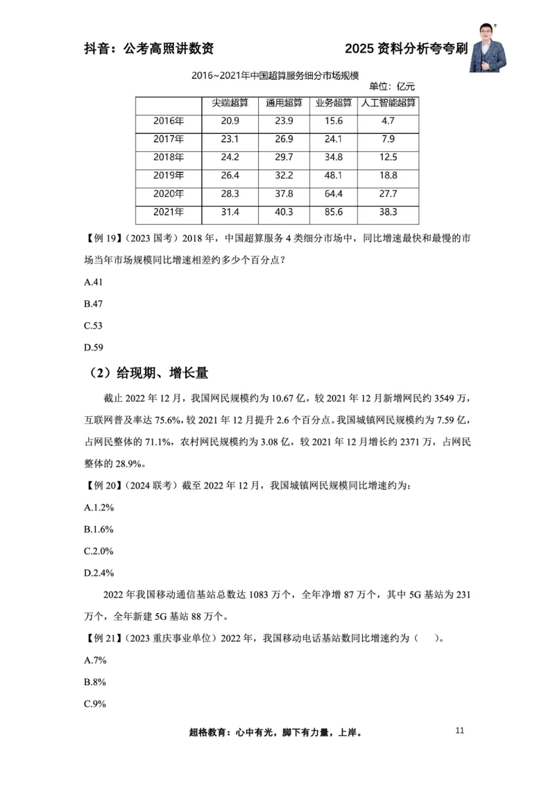 2025高照资料分析夸夸刷电子版讲义_2026考公资料_超格合集_数资高照合集_资料分析高照合集⭐⭐⭐_夸夸刷2025高照资料分析题型夸夸刷_讲义