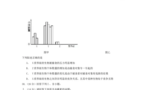 2009年高考生物试卷（浙江）（空白卷）_1.高考2025全国各省真题+答案_01.2008-2024全国高考真题（按省份分类）_22.浙江_2008-2024&middot;（浙江）生物高考真题