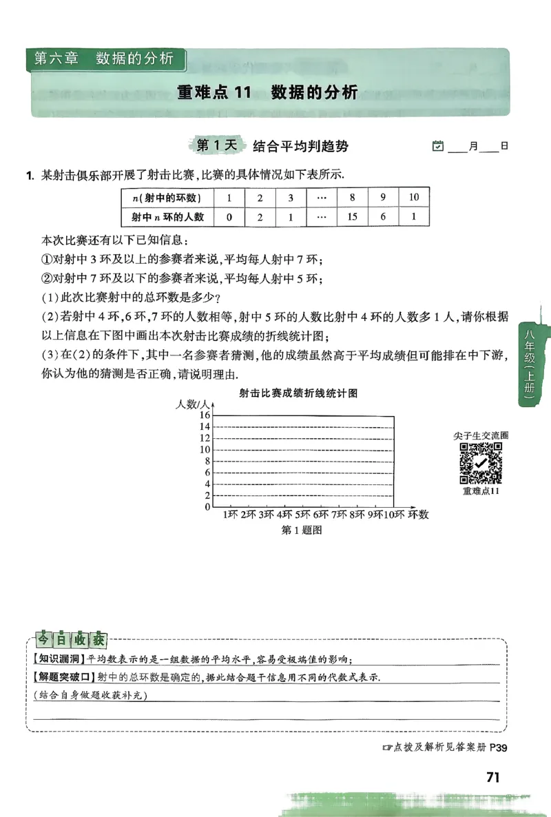 2026八上年级尖子生每日一题数学_2026万唯系列预习复习_2026版初中《万唯尖子生》每日一题8年级上册（数学）（北师大版）