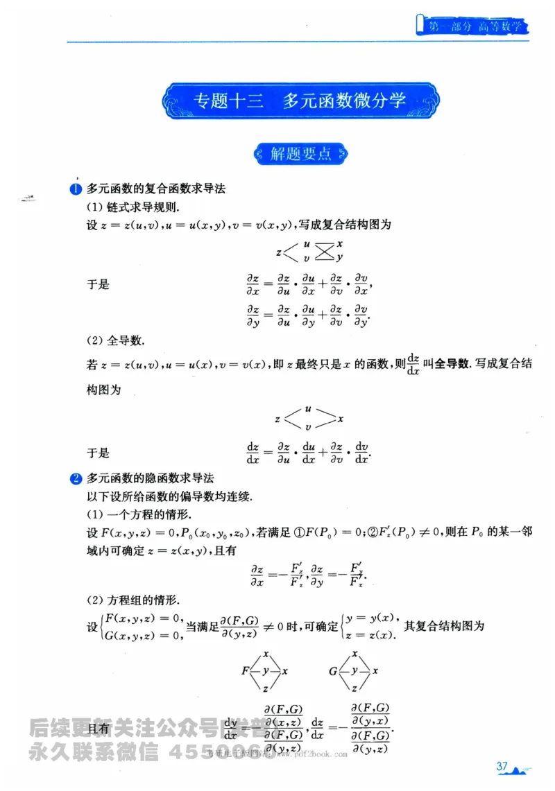 2024考研数学张宇真题大全专题分册数学二公众号：考研公众号：小乖考研免费分享_05.数学二历年真题_张老师版本数二