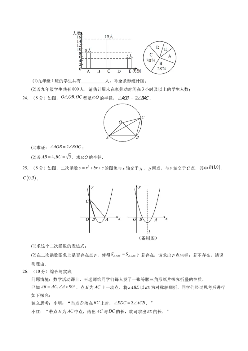 数学（陕西卷）（考试版A4）_2数学总复习_赠送：2024中考模拟题数学_三模（42套）_数学（陕西卷）