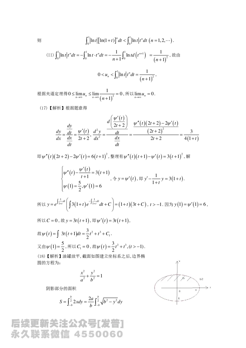 1989-2014考研数学二真题及答案解析公众号：小乖考研免费分享_05.数学二历年真题_普通版本数学二_1987-2016考研数学二真题及答案解析