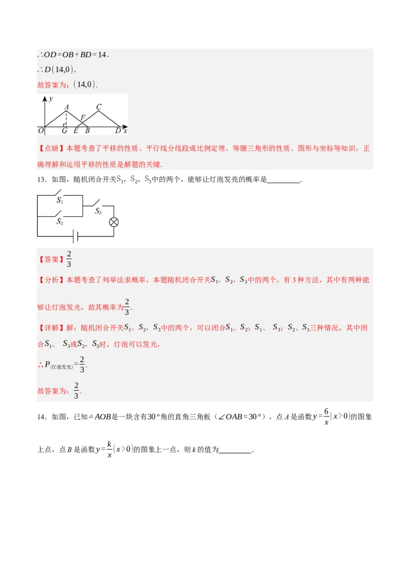 数学（辽宁卷）（全解全析）_2数学总复习_赠送：2024中考模拟题数学_一模_数学（辽宁卷）-2024年中考第一次模拟考试