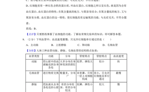 2015年天津市中考生物试题（解析）_中考真题_8.生物中考真题2015-2024年_地区卷_天津生物15-21缺16