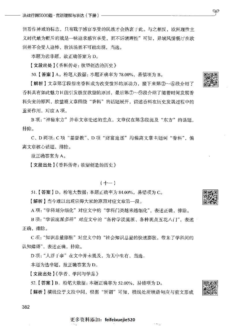 8言语理解表达下册_26吉林考备考资料包_11省考刷题包_04决战行测5000题_行测5000题2022年9月版次