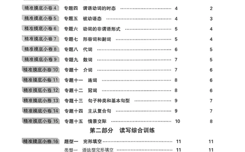 2026《中考真题分类与新考法》英语精准摸底小卷_2026万唯系列预习复习_2026版初中《万唯》中考真题分类与新考法（语数外物历道生）