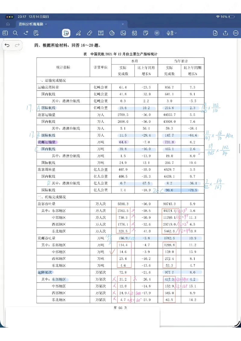 海海刷资料分析专项1-20（花生思路版）_2026考公资料_（01）花生十三_04刷题班2026年省考四海行测2000题海海刷(1)_笔记_花生十三丨26省考海海刷资料分析专项笔记_花生思路版