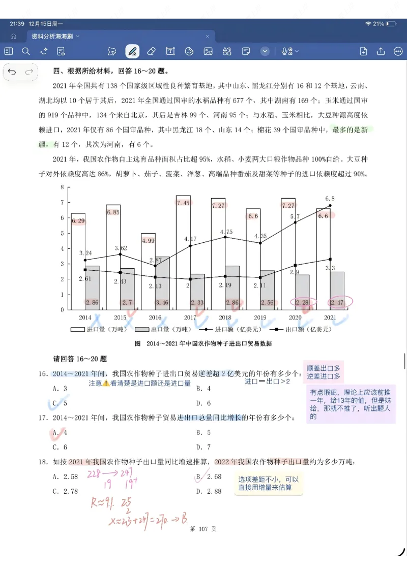 海海刷资料分析专项1-20（花生思路版）_2026考公资料_（01）花生十三_04刷题班2026年省考四海行测2000题海海刷(1)_笔记_花生十三丨26省考海海刷资料分析专项笔记_花生思路版