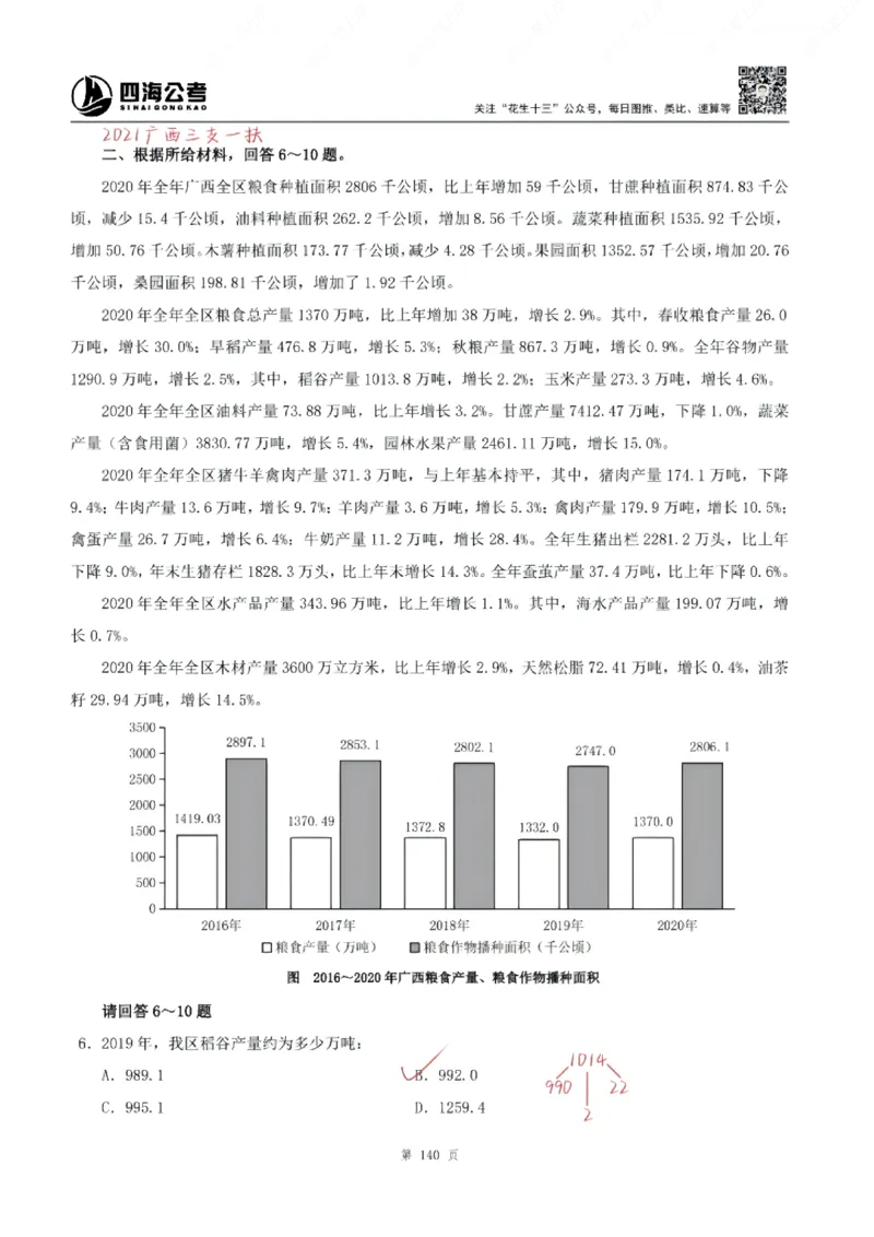 海海刷资料分析专项1-20（花生思路版）_2026考公资料_（01）花生十三_04刷题班2026年省考四海行测2000题海海刷(1)_笔记_花生十三丨26省考海海刷资料分析专项笔记_花生思路版