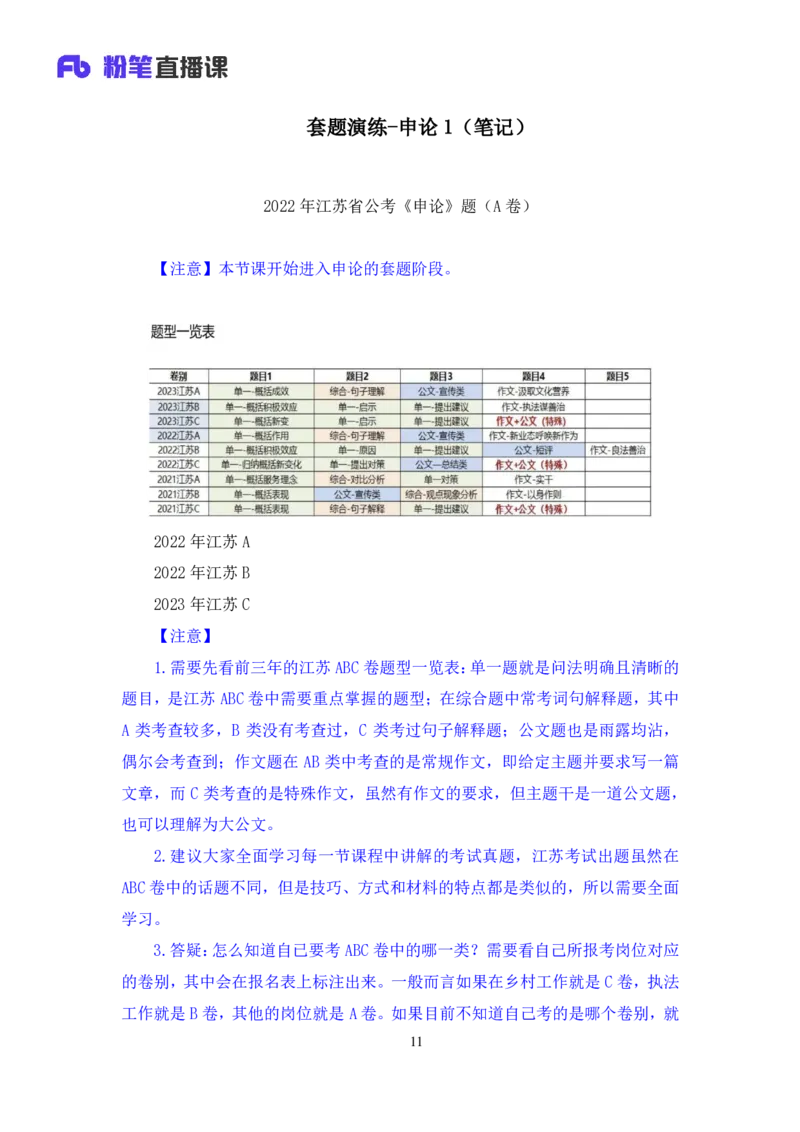 申论1公众号：上岸的资料_2026考公资料_（10）粉笔_2025粉笔国考省考980（课＋笔记）_粉笔980（25多省）_22025FB江苏省考980系统班_3.全套题演练_全讲义笔记
