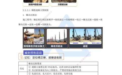 18.2025臧雪志-3D实景通关-第3章施工技术3.3地基基础-2预制桩_2026年一级建造师_2026年一建建筑_2025年一建建筑SVIP_02-基础精讲✿高端面授✿深度强化_讲义