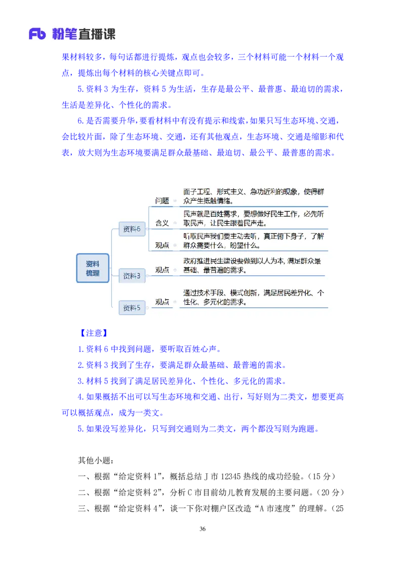 申论7公众号：上岸的资料_2026考公资料_（10）粉笔_2025粉笔国考省考980（课＋笔记）_粉笔980（25多省）_32025FB山东省考980系统班_1.全方法精讲_全笔记_全（7）申论