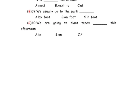 No.154语法专练介词答案解析_初中英语语法_最全初中英语语法习题_No.154语法专练介词
