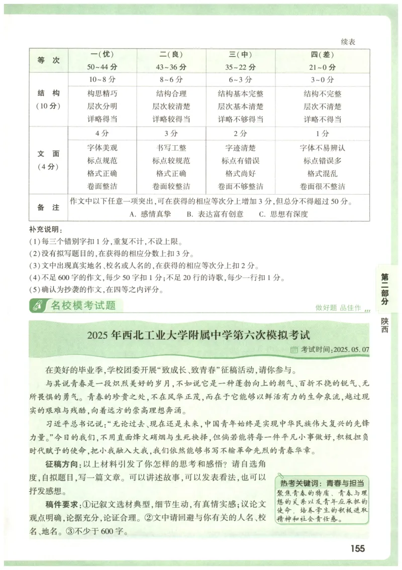 2026版第6辑万唯中考名校模考高分作文_2026万唯系列预习复习_2026版初中《万唯》中考名校模考高分作文（语文、英语）