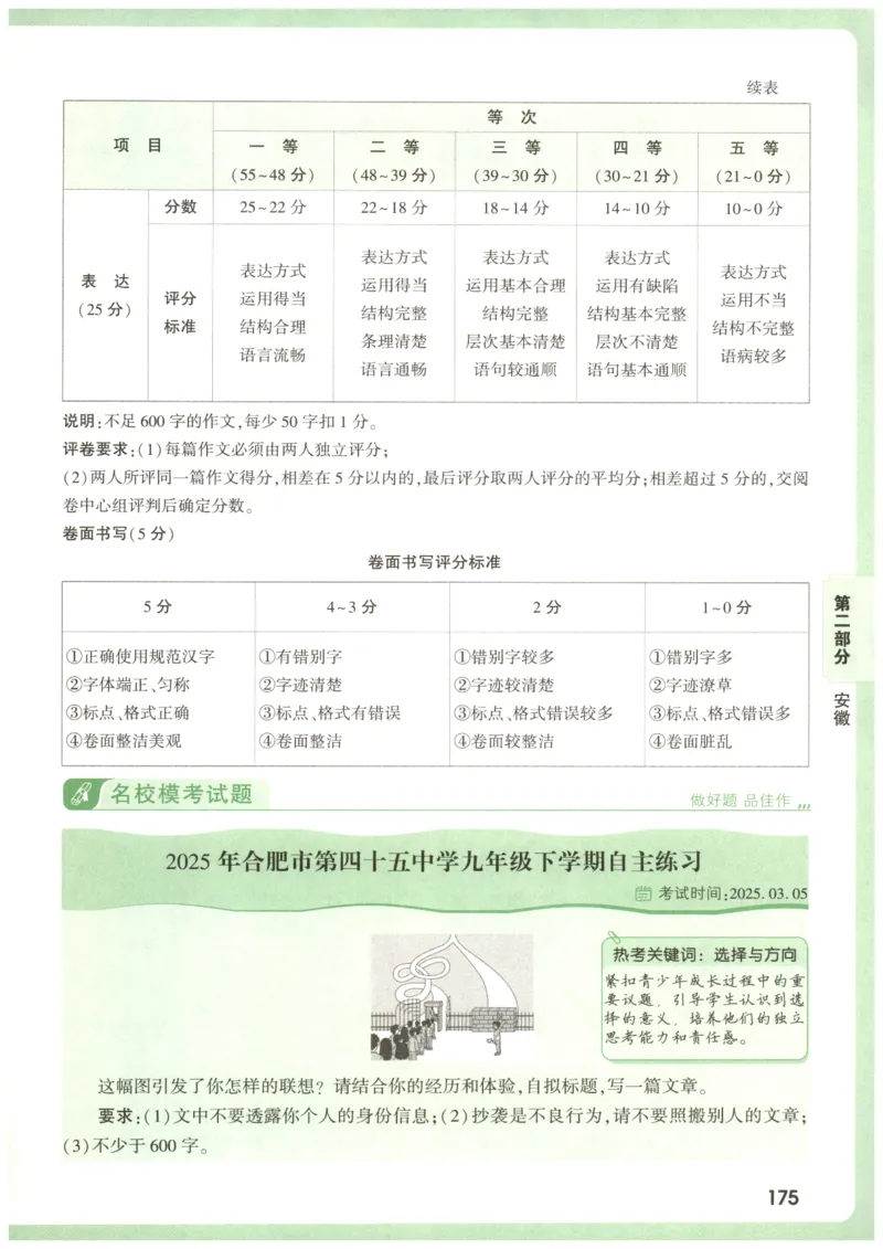 2026版第6辑万唯中考名校模考高分作文_2026万唯系列预习复习_2026版初中《万唯》中考名校模考高分作文（语文、英语）