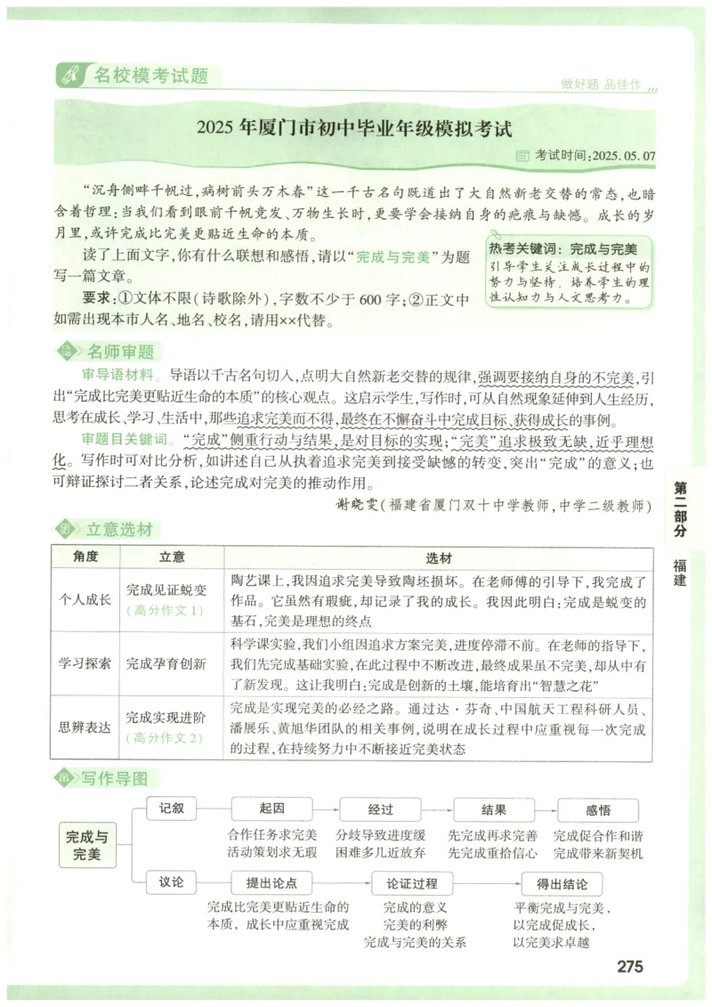 2026版第6辑万唯中考名校模考高分作文_2026万唯系列预习复习_2026版初中《万唯》中考名校模考高分作文（语文、英语）