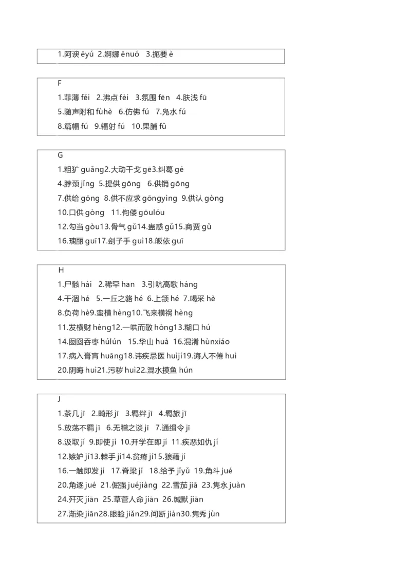 专题01字音字形_120中考语文全套复习_中考语文复习总复习_一轮复习资料_完2024年中考语文一轮复习讲义+练习（全国通用）