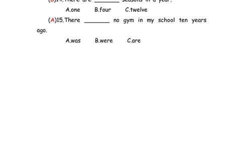 No.168therebe句型答案解析_初中英语语法_最全初中英语语法习题_No.168therebe句型练习题