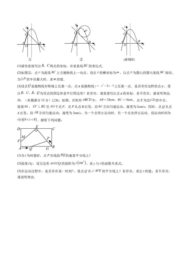 数学（考试版A4）_2数学总复习_赠送：2024中考模拟题数学_押题预测_2024年中考押题预测卷（山东青岛卷）-数学（含考试版、全解全析、参考答案、答题卡）