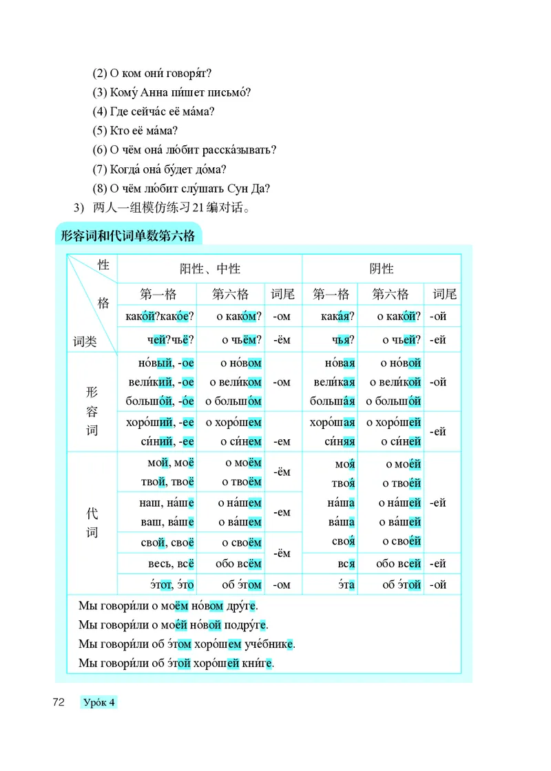 人教版8年级俄语全一册高清教材_4-教培资料-26年最新资料-同步更新_初中高中教资_03科三专项（进去保存报考的学科即可）_02科三专项（笔记真题思维导图教学设计版本二）