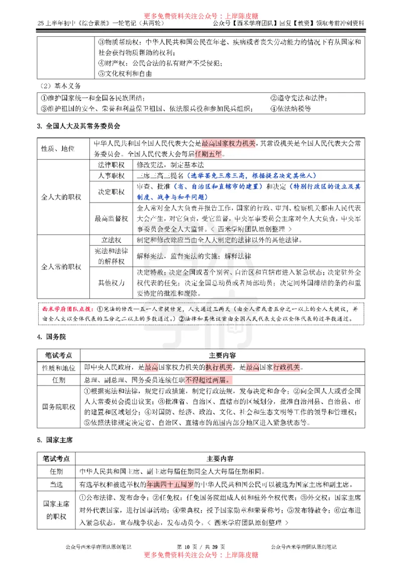 25上初中-综合素质一轮笔记公众号：双马尾资料库_4-教培资料-26年最新资料-同步更新_科一科二电子资料合集中小幼（笔记真题知识点汇总等）文件多，按需保存_01西米合集