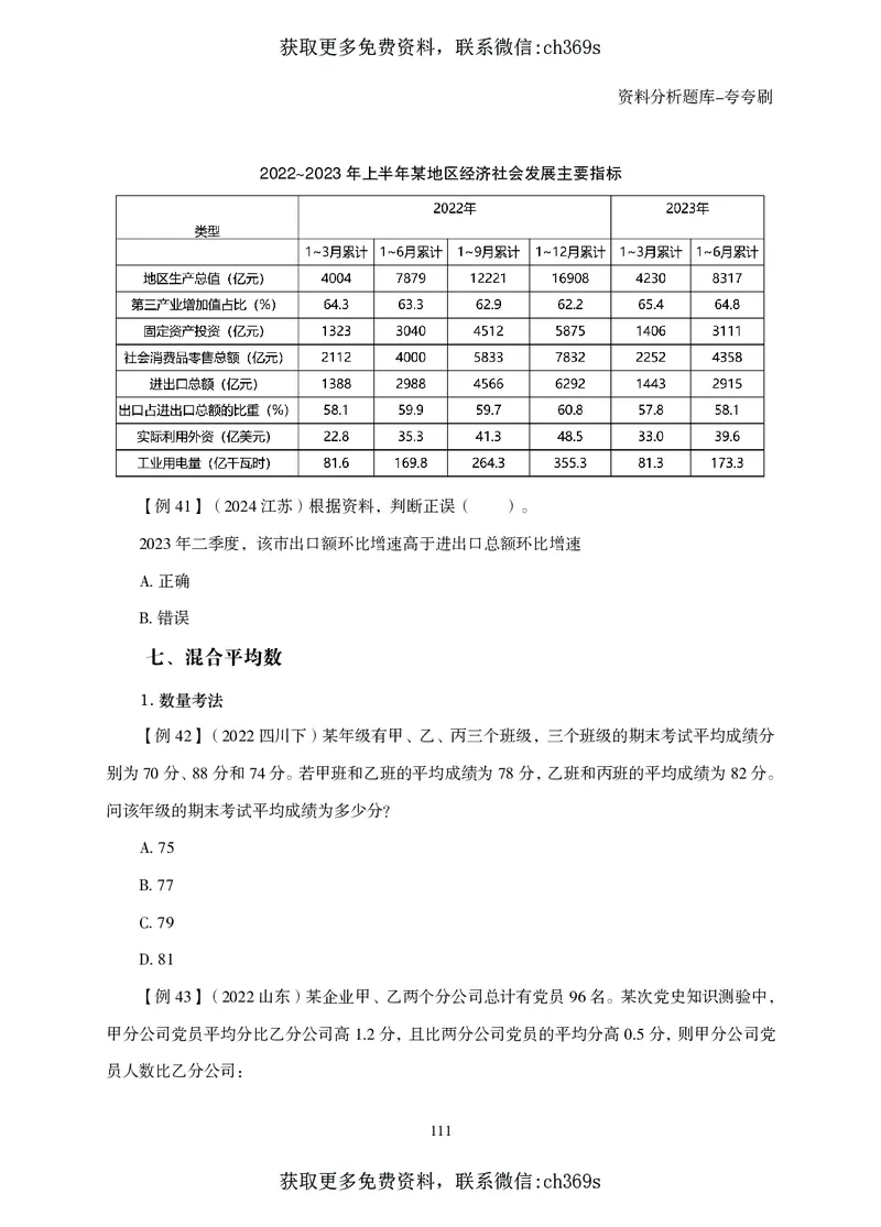 2026资料分析题库-夸夸刷-必考题型专项拔高（上册）_2026考公资料_（05）超格_2026年CG（五合一）行测+申论夸夸刷_讲义