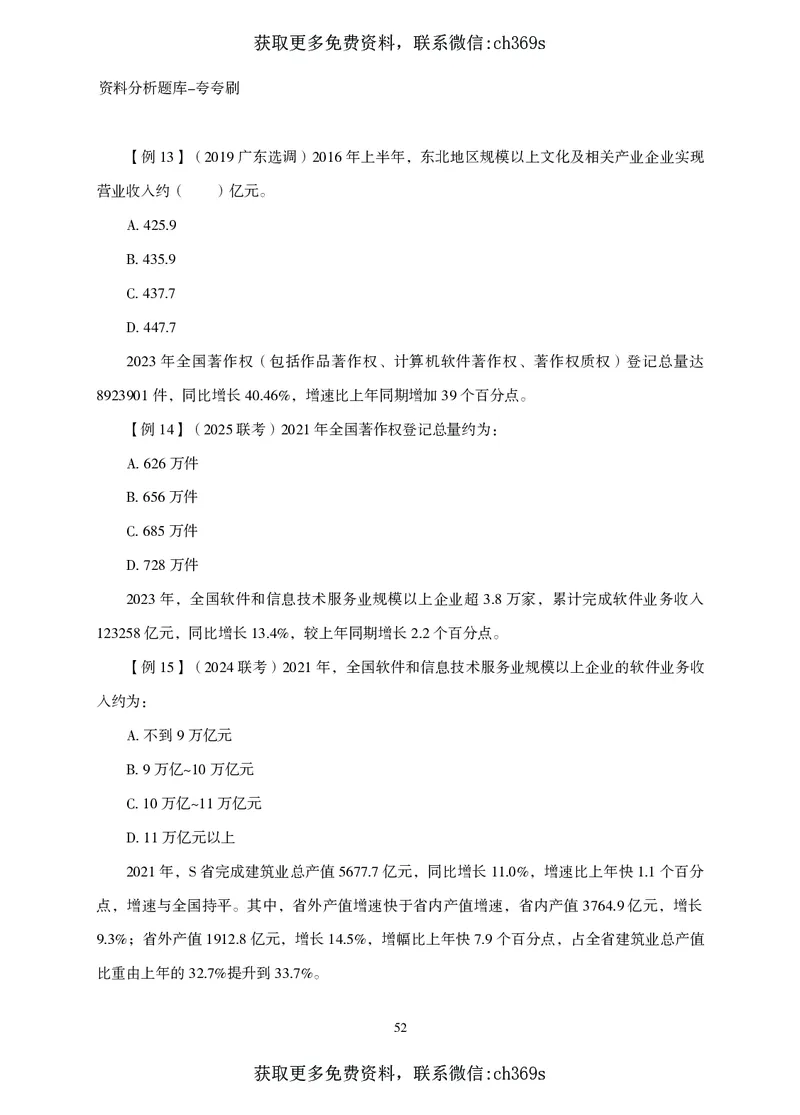 2026资料分析题库-夸夸刷-必考题型专项拔高（上册）_2026考公资料_（05）超格_2026年CG（五合一）行测+申论夸夸刷_讲义