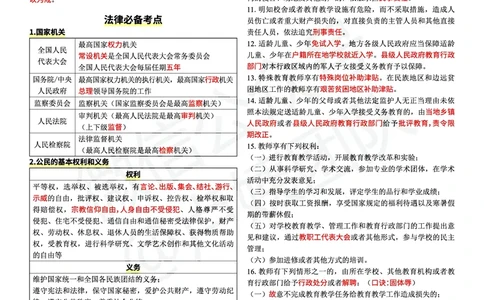 25上教资笔试预测报（A4打印版）_4-教培资料-26年最新资料-同步更新_初中高中教资_2025上中学教资笔试_062025上教资笔试考前冲刺汇总_18、卢姨25上教资笔试卢姨秒提技巧