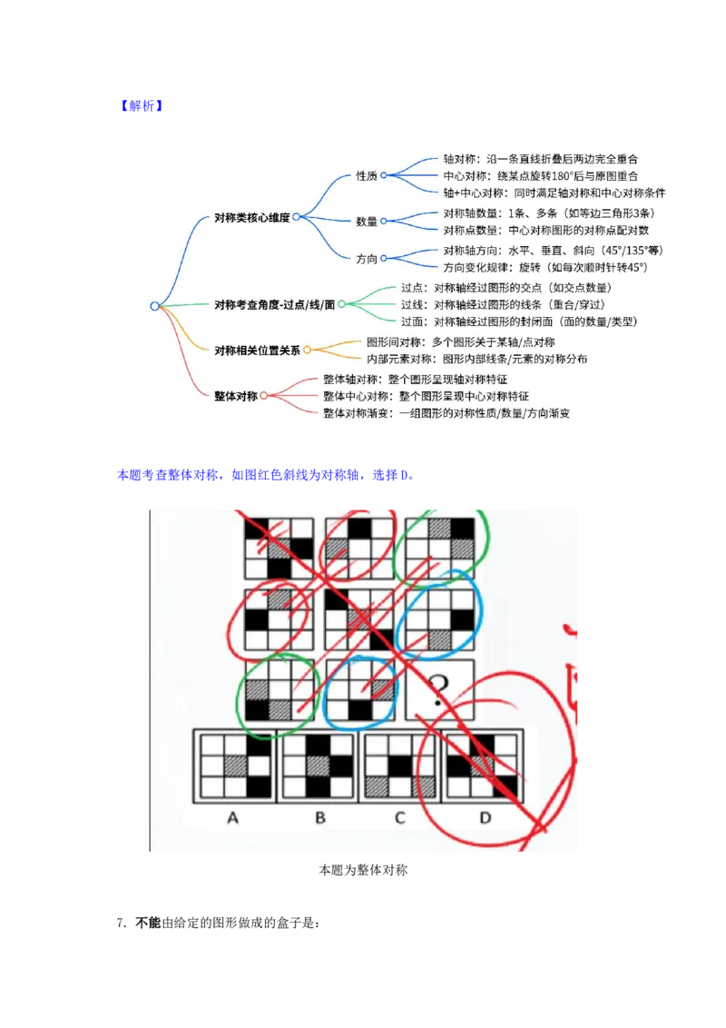 海海刷判断推理图推刷题2随堂笔记_2026考公资料_（01）花生十三_04刷题班2026年省考四海行测2000题海海刷(1)_02.判断推理刷题_笔记