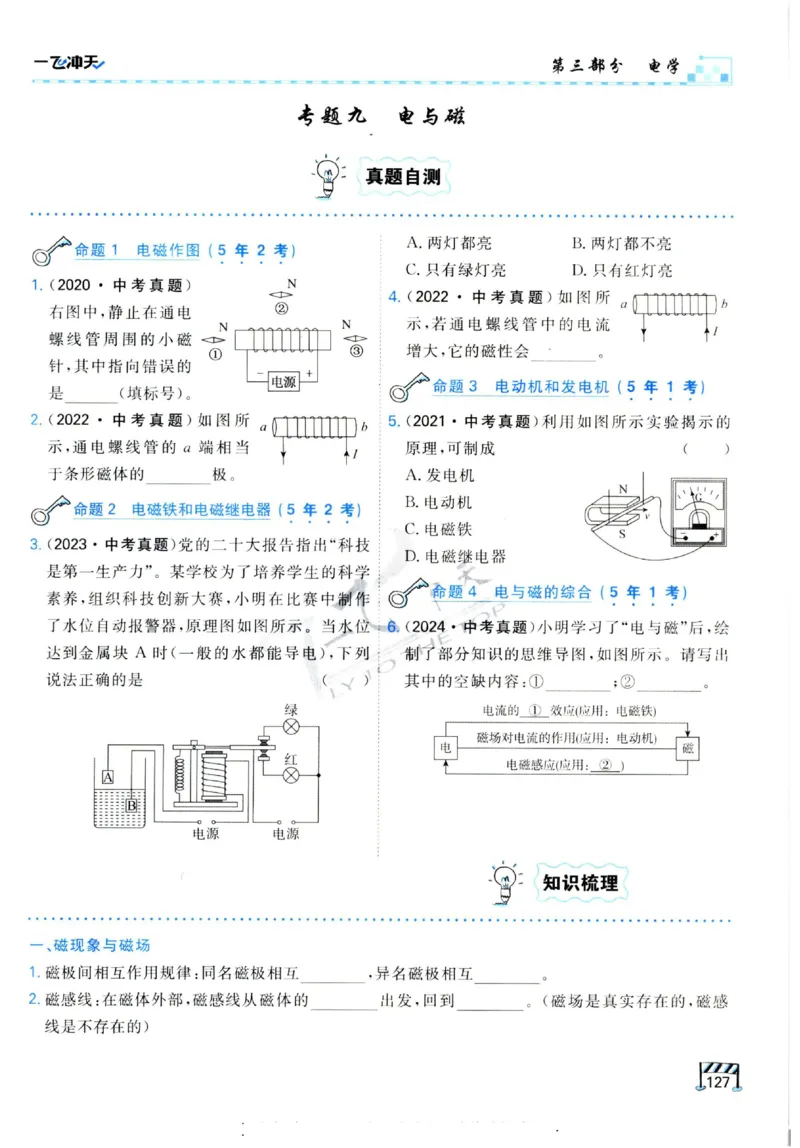 2025《一飞冲天-中考专项》物理_《一飞冲天-中考专项》2026版_一飞冲天-中考专项（2025版）