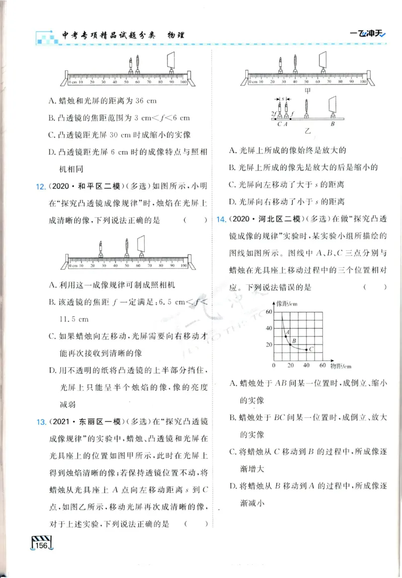 2025《一飞冲天-中考专项》物理_《一飞冲天-中考专项》2026版_一飞冲天-中考专项（2025版）