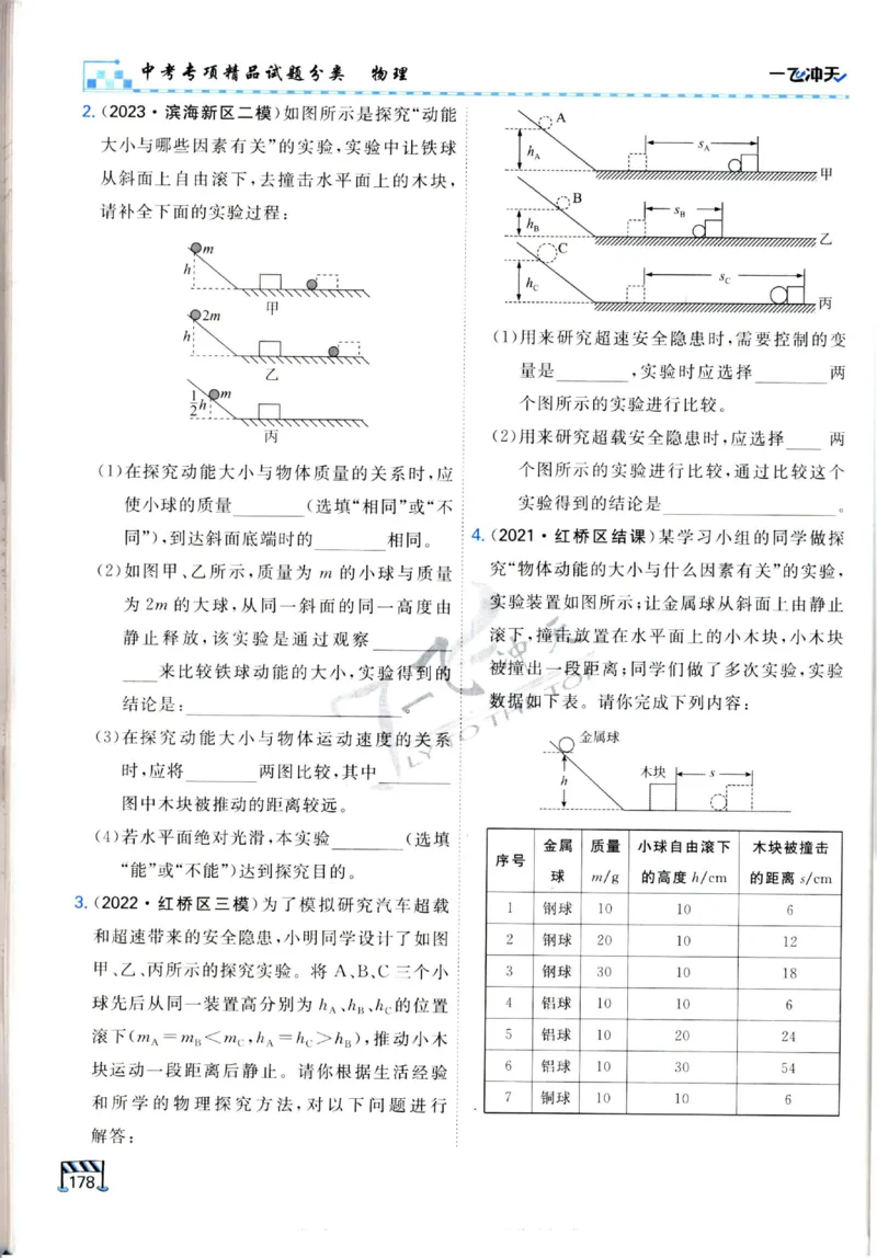 2025《一飞冲天-中考专项》物理_《一飞冲天-中考专项》2026版_一飞冲天-中考专项（2025版）